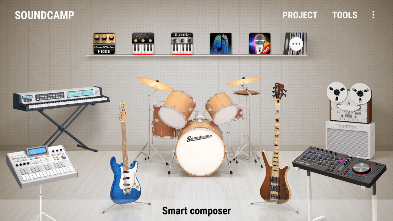 Soundcamp DAW