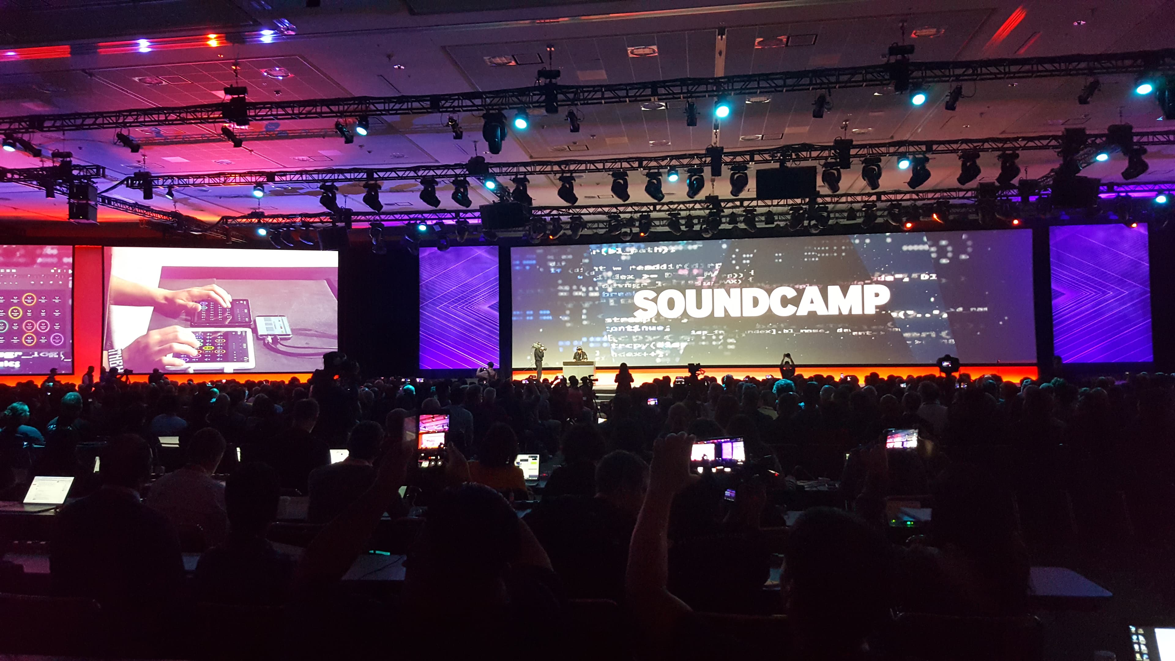 Soundcamp on a Galaxy device